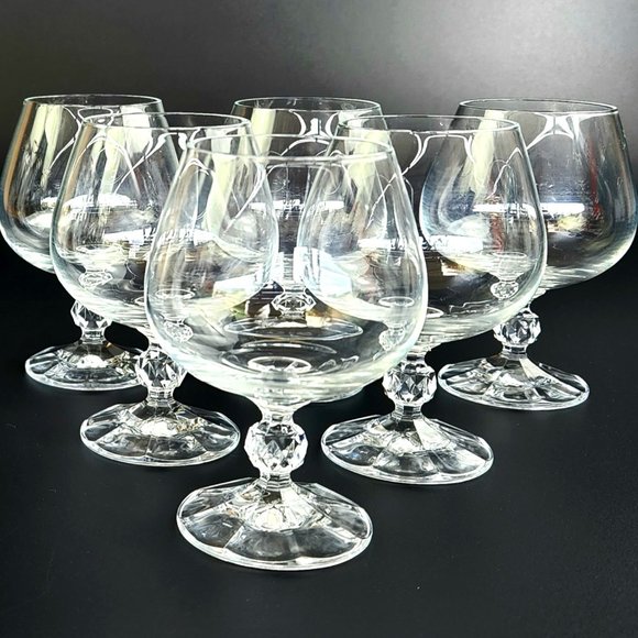 Vintage - Brandy Glass Claudia by IMPORT ASSOC - 4 5/8